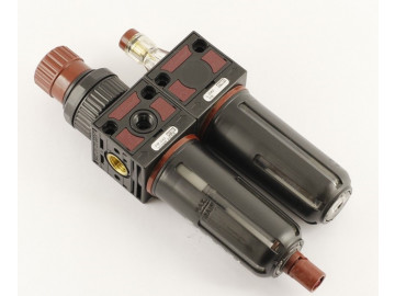 Фильтр-регулятор-смазчик 1/4 (антиударный корпус) Air Comp 420672