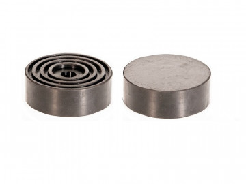 Арт. 1002 Опора на домкрат подкатной (цельнолитая, высокая износостойкость) Универсальная А - 105 мм Н - 35 мм Вес - 450 гр