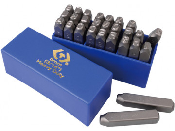 Набор ударных клейм 5 мм, буквы-латиница, 27 предметов KING TONY 11427SQ05