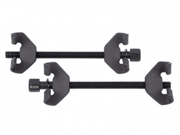 Стяжка амортизаторных пружин, 270 мм, воронёная, двойной крюк, 2 предмета МАСТАК 100-03270