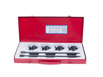 Набор для стяжки пружин амортизатора, 85-370 мм, кованые крюки, 6 предметов KING TONY 9BF11