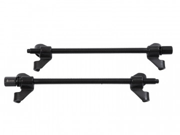 Стяжка амортизаторных пружин, 370 мм, воронёная, двойной крюк, 2 предмета МАСТАК 100-03370