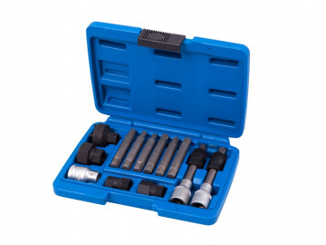 Набор специальных головок и насадок для шкива генератора, кейс, 13 предметов МАСТАК 106-10013C