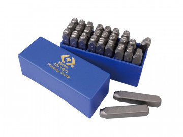 Набор ударных клейм 8 мм, буквы-латиница, 27 предметов KING TONY 11427SQ08