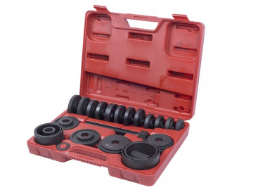 Набор оправок для монтажа и демонтажа ступичных подшипников, кейс, 22 предмета МАСТАК 100-30022C