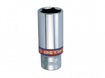 Головка торцевая глубокая шестигранная 3/8&quot, 7/16&quot, дюймовая KING TONY 323514S