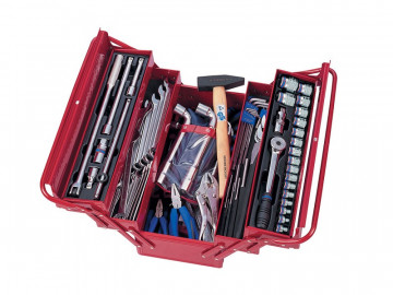 Набор инструментов универсальный, раскладной ящик, 103 предмета KING TONY 902-103MR