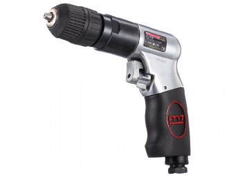 Дрель пневматическая 10 мм, 1800 об/мин., реверс, быстро-зажимной патрон MIGHTY SEVEN QE-331