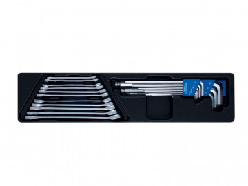 Набор комбинированных ключей и шестигранников, ложемент, 20 предметов KING TONY 9-90120MR