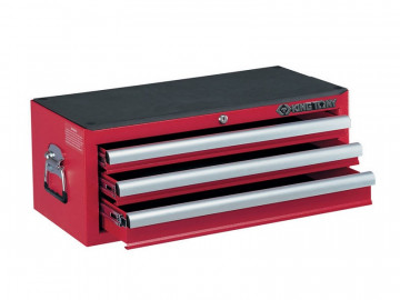 Ящик инструментальный, 3 ящика, красный KING TONY 87421-3B