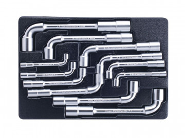 Набор торцевых ключей L-образных, ложемент, 12 предметов KING TONY 9-1812MR