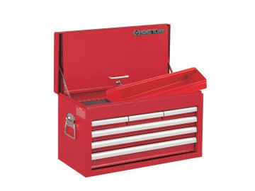 Ящик инструментальный, 6 ящиков и отсек, красный KING TONY 87411-6B