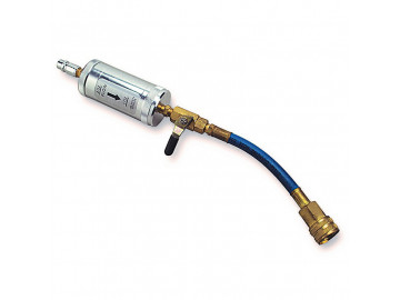 Цилиндр заправочный для фреона, с быстросъемными переходниками МАСТАК 105-10001