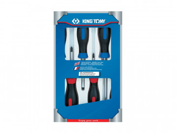 Набор отверток в коробке, 6 предметов KING TONY 31116MR