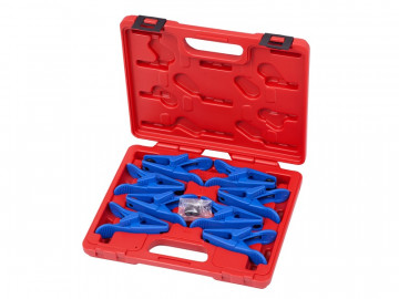 Набор заглушек для патрубков с металлическими наконечниками, кейс, 8 предметов МАСТАК 102-10001C