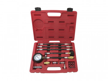 Компрессометр бензиновый, 0-21 атм, кейс, 19 предметов МАСТАК 120-10019C