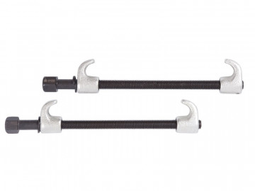 Стяжка амортизаторных пружин, 300 мм, кованная, одинарный крюк, 2 предмета МАСТАК 100-05300