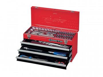 Набор инструментов универсальный, выдвижной ящик, 69 предметов KING TONY 901-069MR01