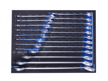 Набор комбинированных ключей, ложемент, 20 предметов KING TONY 9-1220MRV