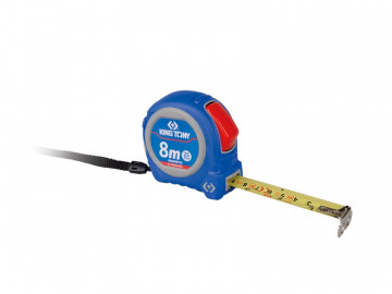 Рулетка измерительная 8 м, магнитный крюк KING TONY 79094-08M