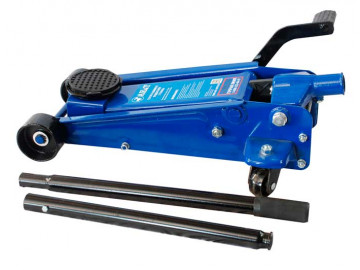 Домкрат подкатной 3т профессиональный с педалью AE&T T31101A