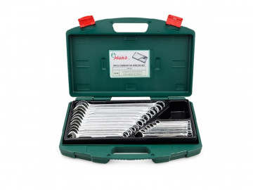 Ложемент ключи комбинированные,19шт Hans TTK-29