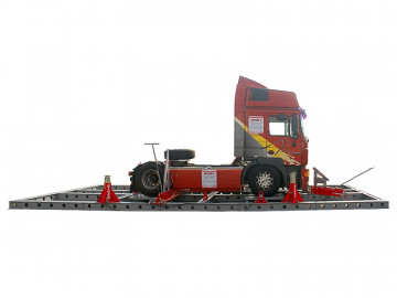 Стапель для кузовного ремонта грузовых автомобилей напольный SIVER T