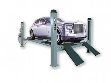 Электрогидравлический четырехстоечный подъемник /п 5500 кг. для сход-развала KraftWell KRW5.5WA