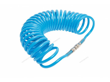 Шланг воздушный спиральный полиуретановый 10х14мм, 10м  NORDBERG HS1010PU