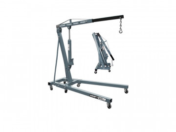 Кран складной г/п 1000 кг. двухтактный KraftWell KRWC1