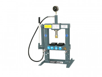 Пресс 10 т. настольный с ручным приводом KraftWell KRWPR10B