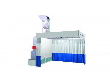 NORDBERG ПОСТ ПОДГОТОВКИ NB100C к окраске с колоннами (с горелкой)