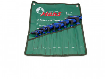 Комплект L-Torx  с отверстием Т10-Т50 Hans 16755-9T