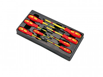 Ложемент отвертки для электрика, 8 пр. Hans TT-41