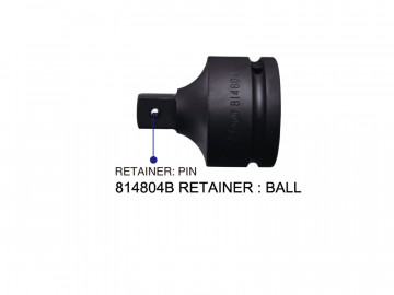 Переходник ударный 1-1/2х1 Hans 814804B