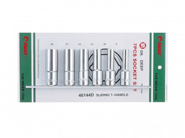 Набор 6-гранных длинных торцевых головок на 1/2 Hans 4601MD
