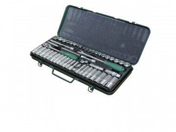 Комплект 12-гр. головок 3/8, 8-19 мм, 3/8-7/8, 50 предметов Hans 3650-2MA