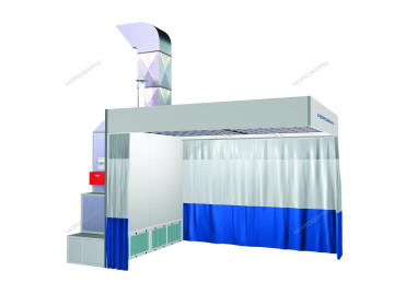 NORDBERG ПОСТ ПОДГОТОВКИ NB100C к окраске с креплением к потолку (с горелкой)