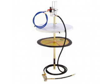 Нагнетатель густой смазки пневматический из бочки 20л AE&T HG-77020