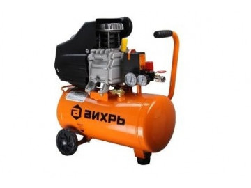 Компрессор поршневой (24 л) КМП-260/24 Вихрь арт. 74/3/3