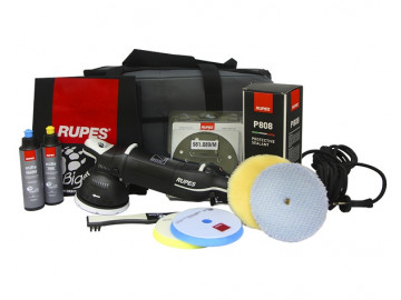 Машинка эксцентриковая полировальная с набором принадлежностей LK900E/DLX  125mm RUPES LK900E/DLX