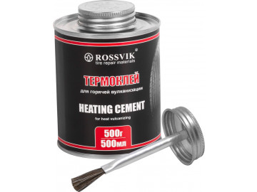 Термоклей, 500мл/500г (банка с кистью) РОССВИК TG.05.X.K.2