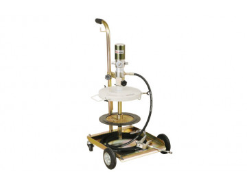 Солидолонагнетатель пневматический (насос 50:1) для бочек 16/30 кг LUBEWORKS 1700512