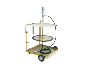 Солидолонагнетатель пневматический (насос 50:1) для бочек 200 кг LUBEWORKS 1700536