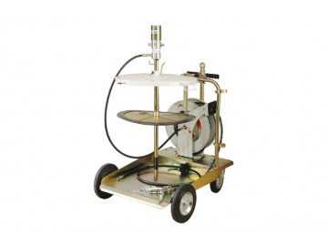 Солидолонагнетатель пневматический (насос 50:1) для бочек 200 кг LUBEWORKS 1700536R