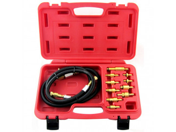 Набор для тестирования топливных систем впрыска европейских автомобилей, кейс, 15 предметов МАСТАК 120-03015C