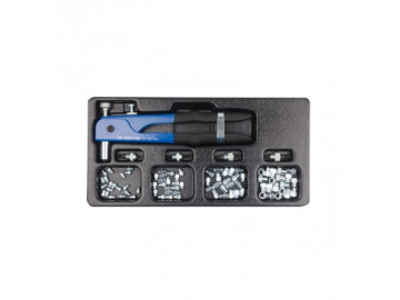 Заклепочник с набором заклепок, 85 предметов KING TONY 21-30-09MR