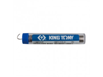 Припой в пластиковой колбе, диаметр 1 мм KING TONY 6BF11-17