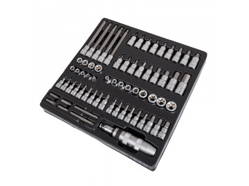 Набор торцевых головок со вставками и E-STAR Hans TT-59