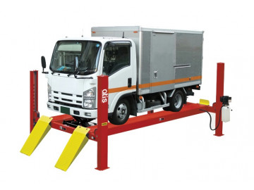 Электрогидравлический четырехстоечный подъемник 8т. Atis A480